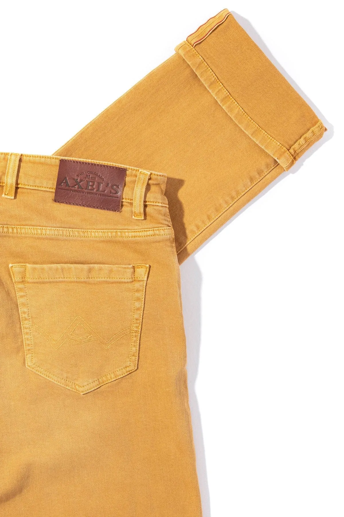 Tucson Selvedge Denim In Ocra