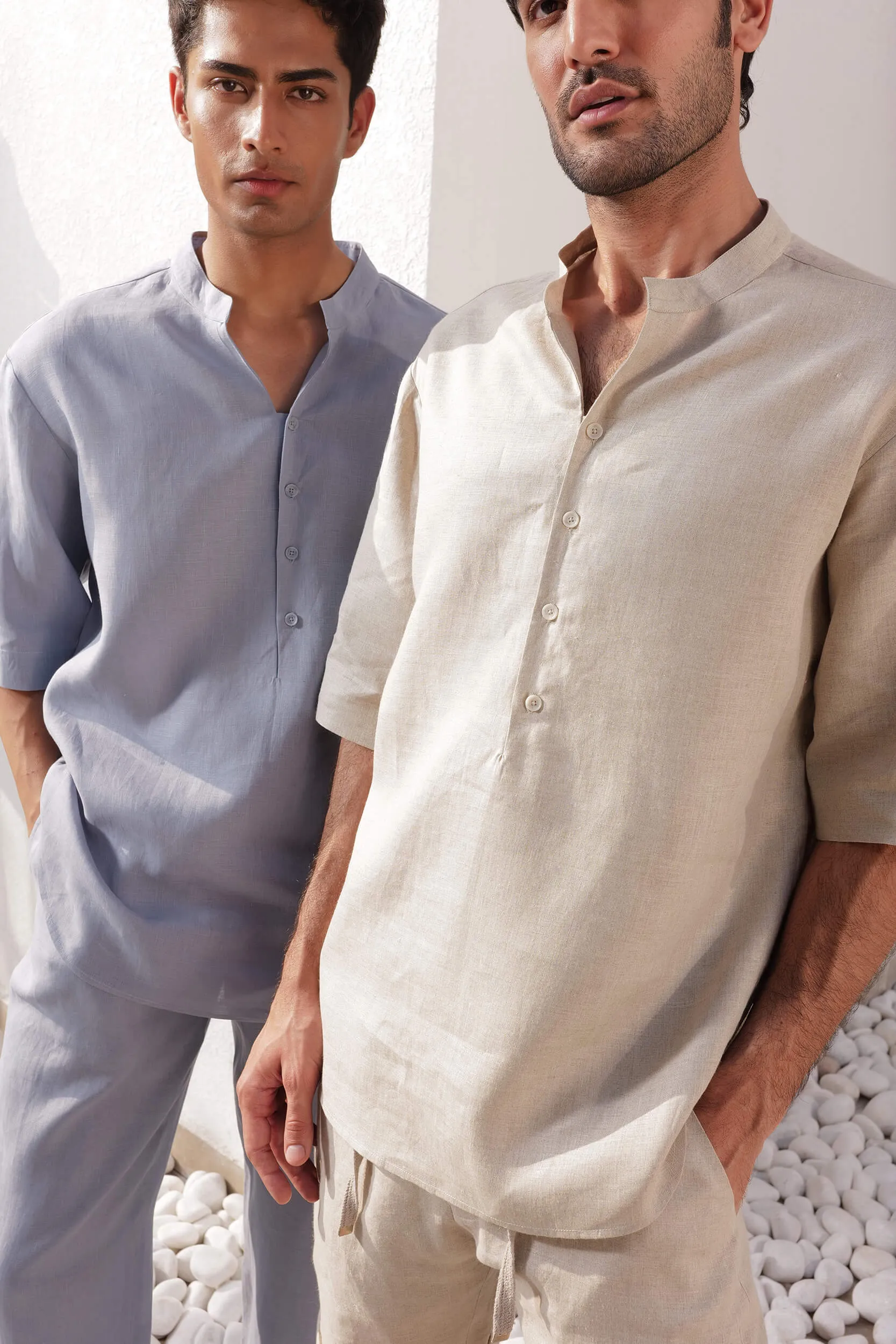 Tuscany Shirt - Man (NATURAL)