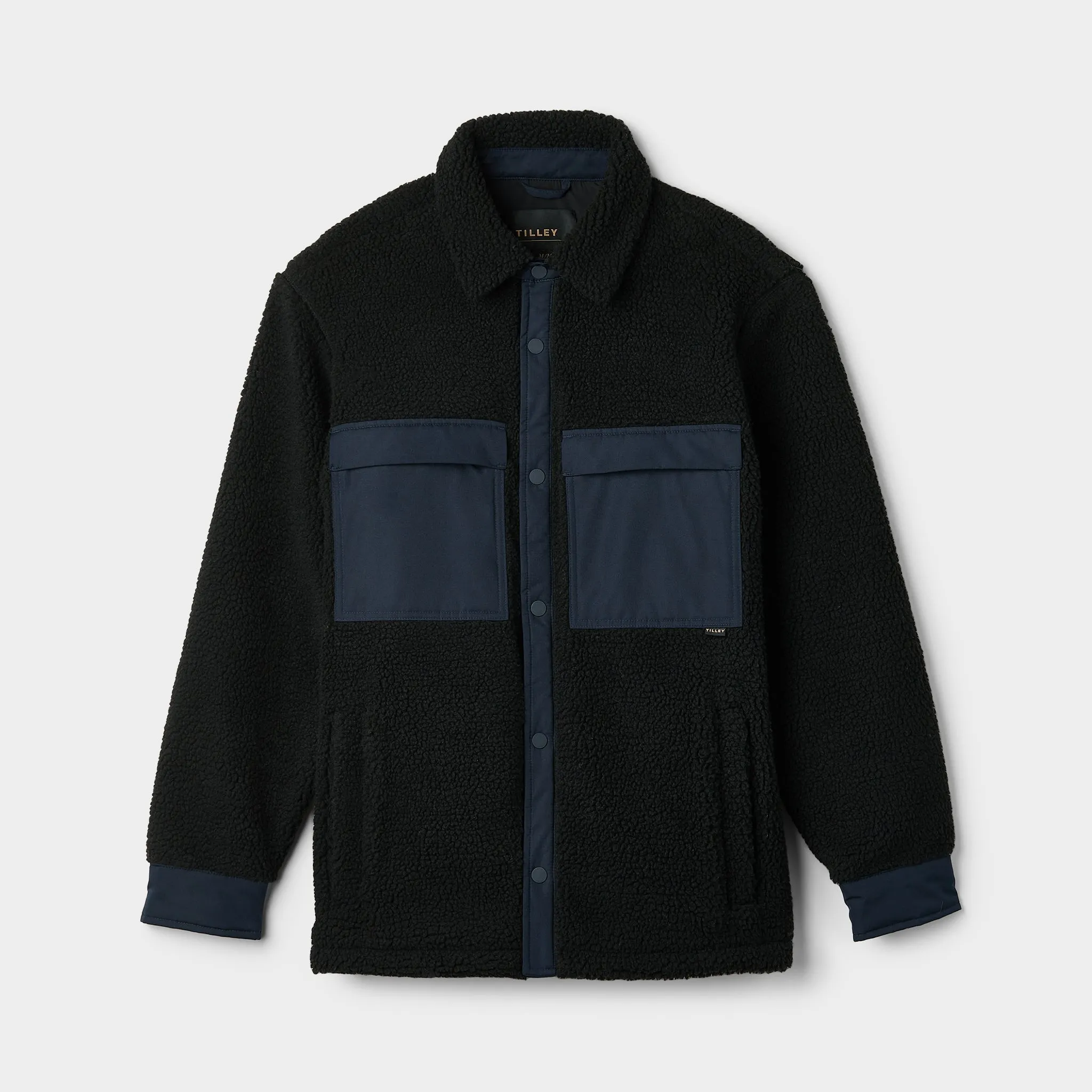 Two Tone Sherpa Jacket
