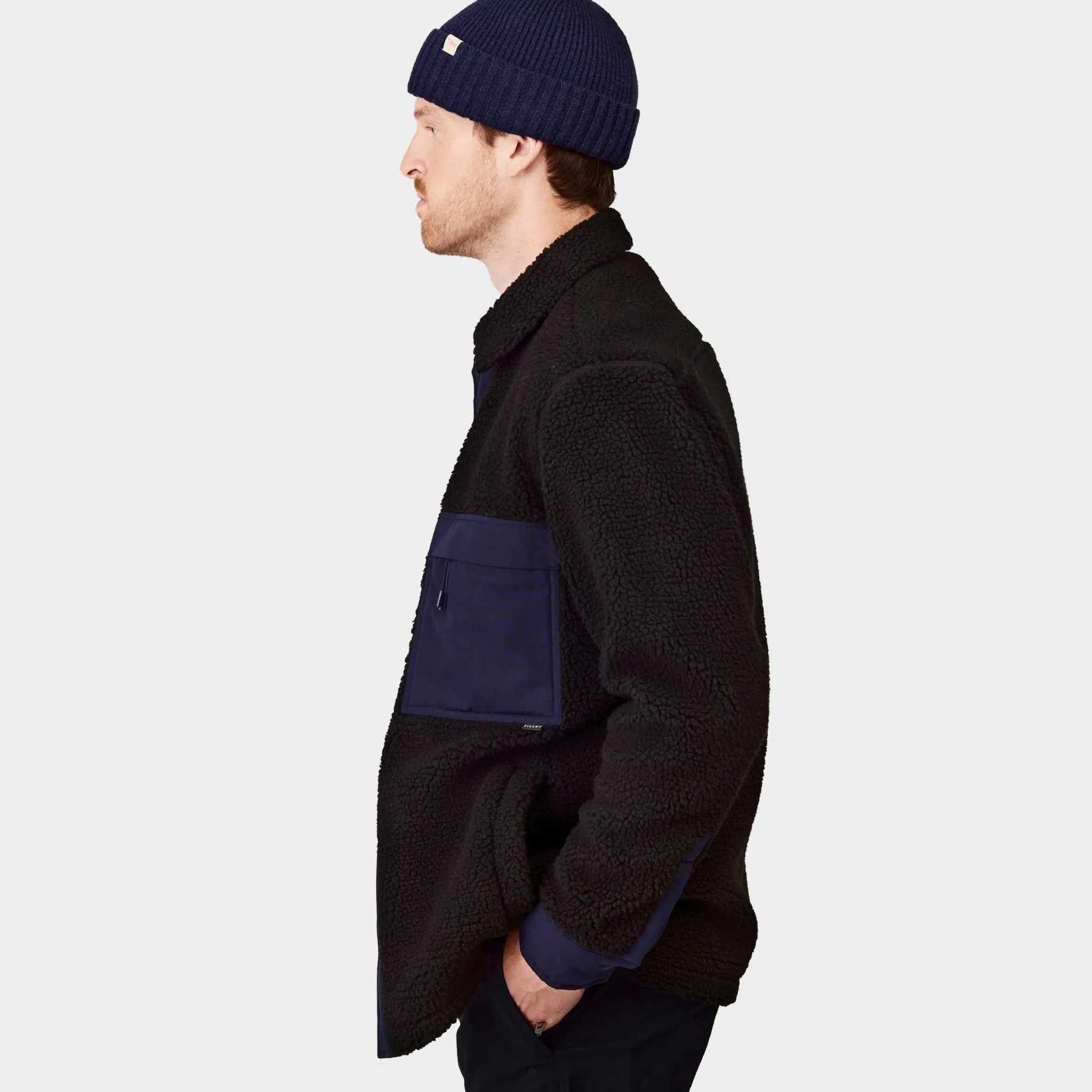 Two Tone Sherpa Jacket