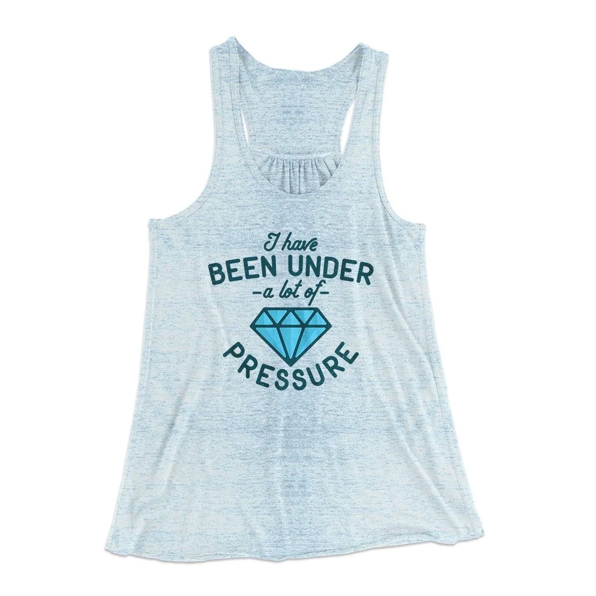 Under a Lot of Pressure Women's Flowey Tank Top