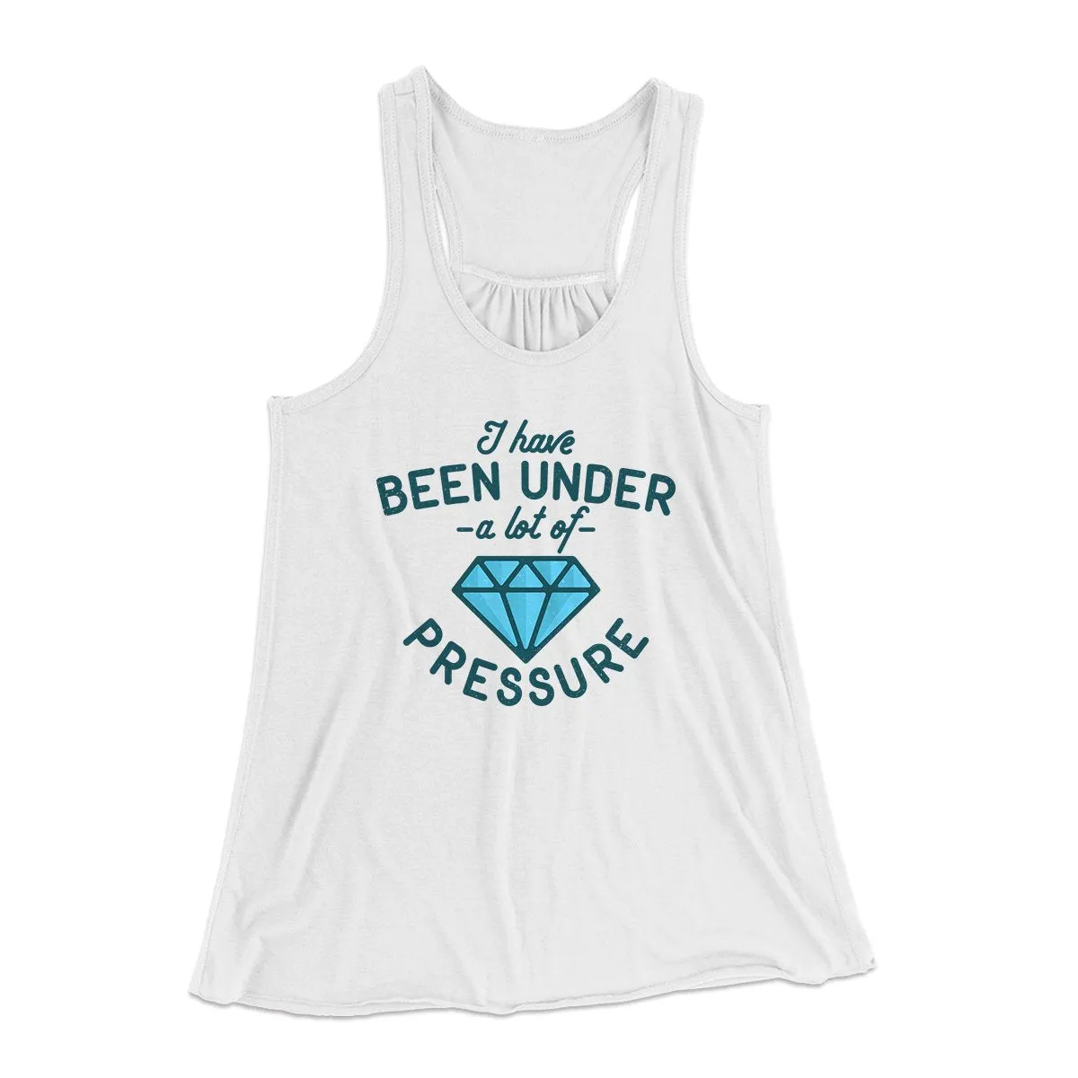 Under a Lot of Pressure Women's Flowey Tank Top