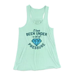 Under a Lot of Pressure Women's Flowey Tank Top