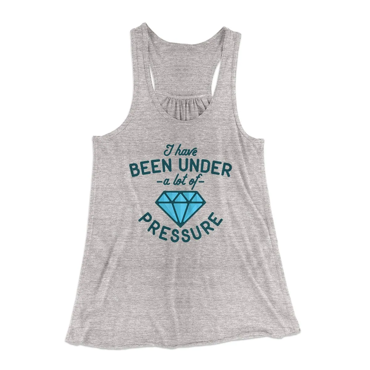 Under a Lot of Pressure Women's Flowey Tank Top