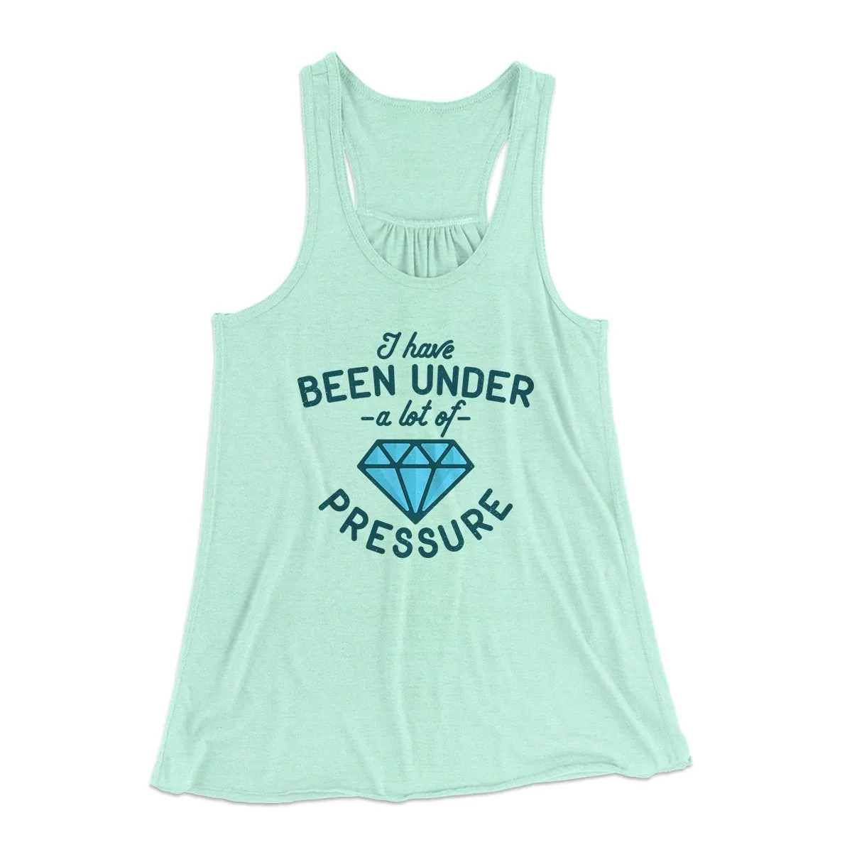 Under a Lot of Pressure Women's Flowey Tank Top