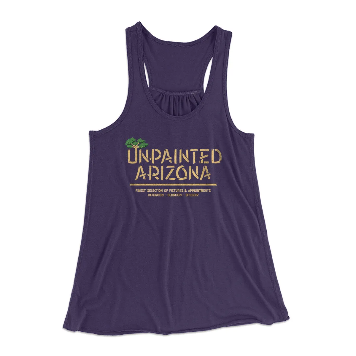 Unpainted Arizona Women's Flowey Racerback Tank Top