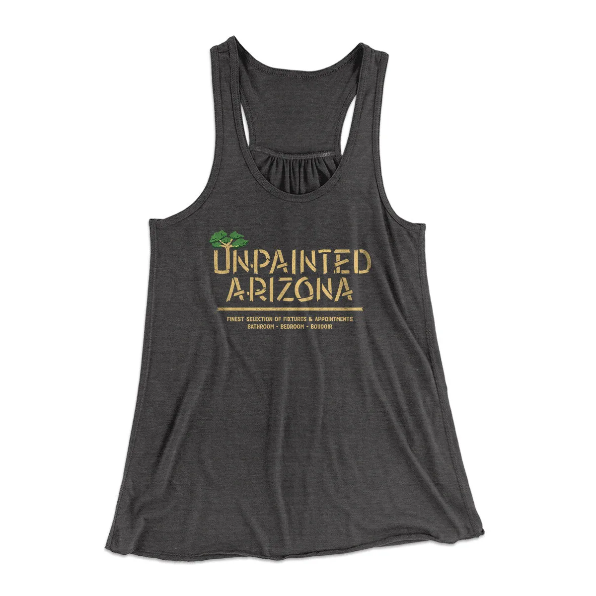 Unpainted Arizona Women's Flowey Racerback Tank Top