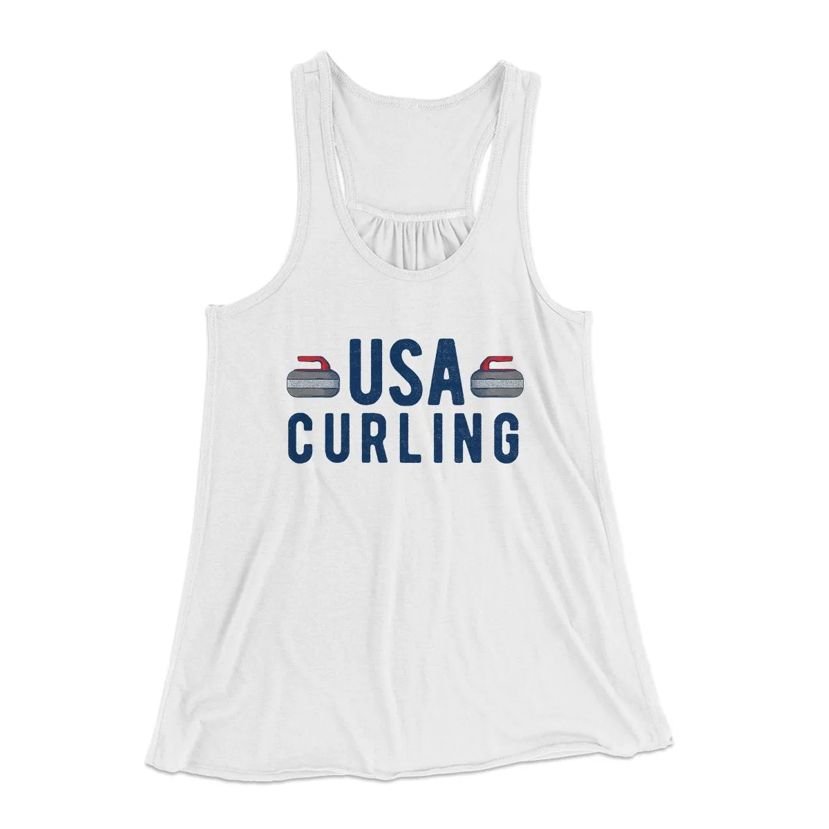 USA Curling Women's Flowey Tank Top