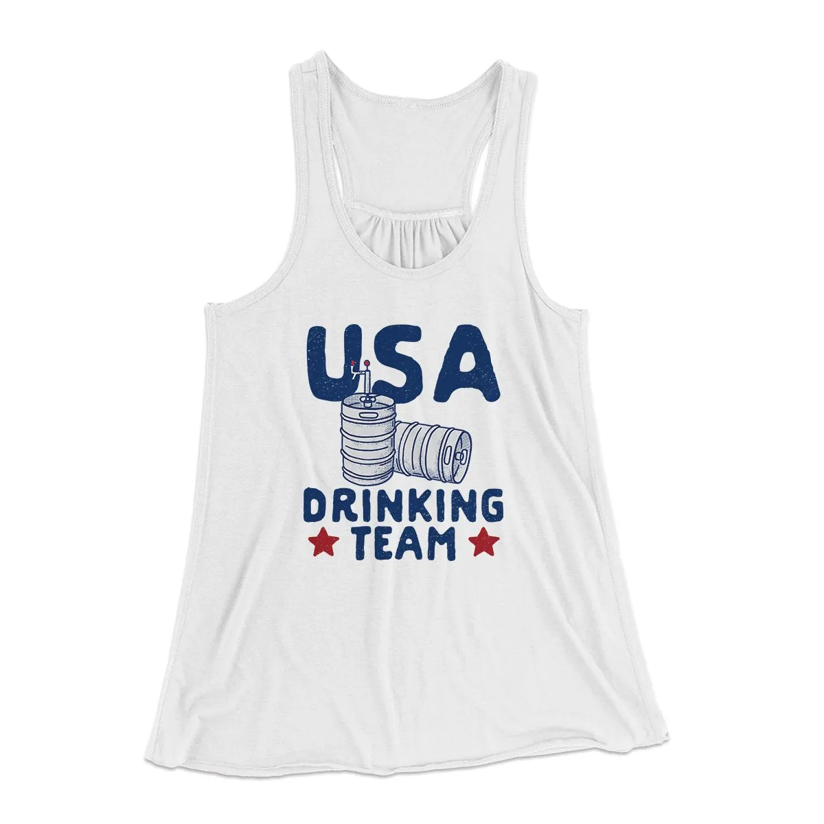 USA Drinking Team Women's Flowey Tank Top