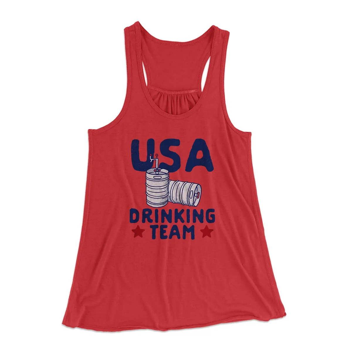 USA Drinking Team Women's Flowey Tank Top
