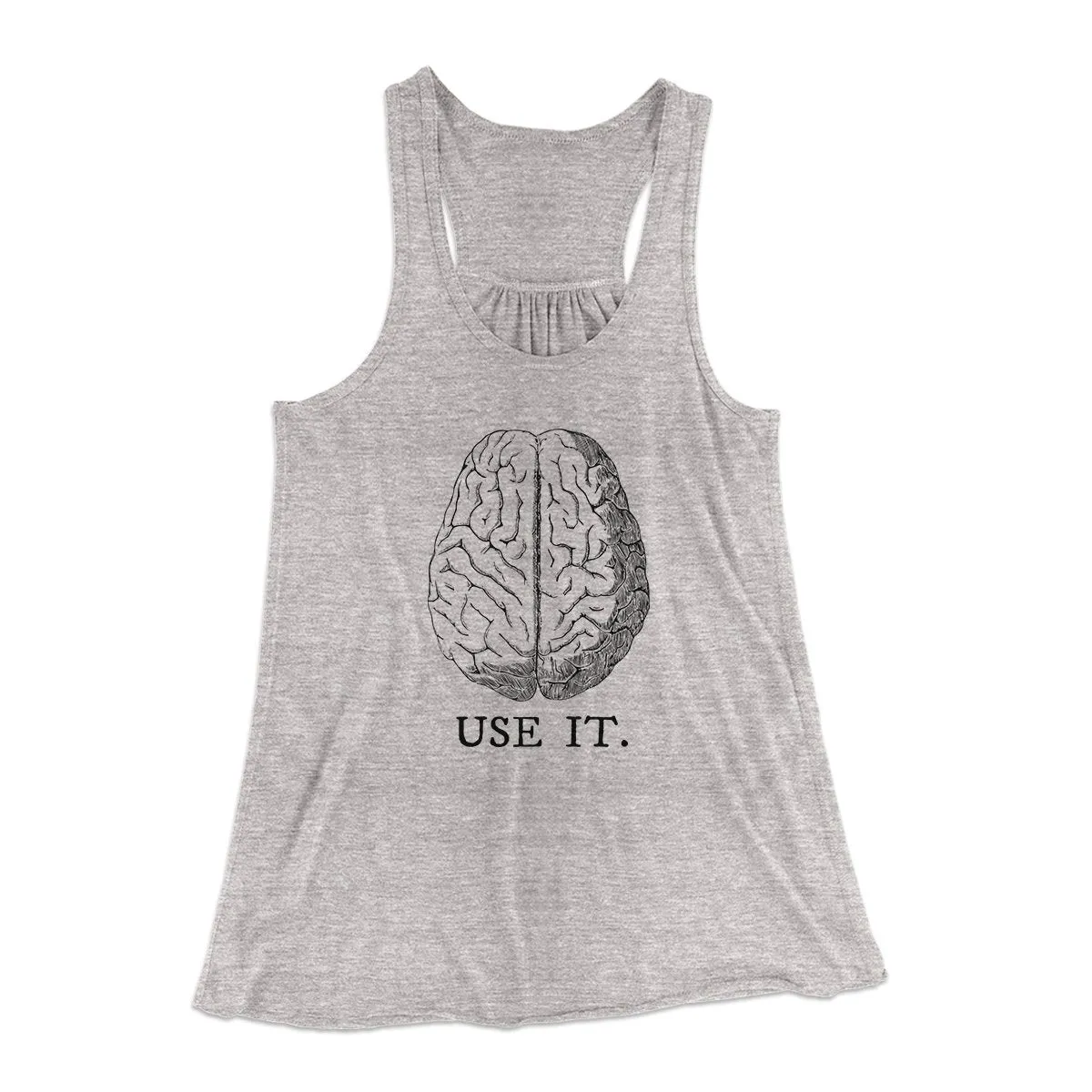 Use Your Brain Women's Flowey Tank Top
