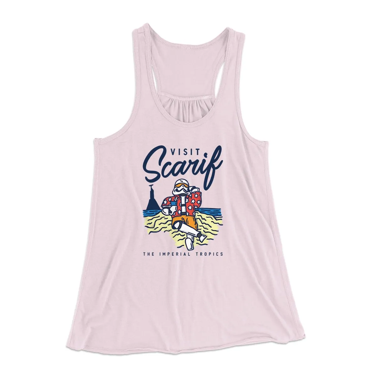 Visit Scarif Women's Flowey Tank Top