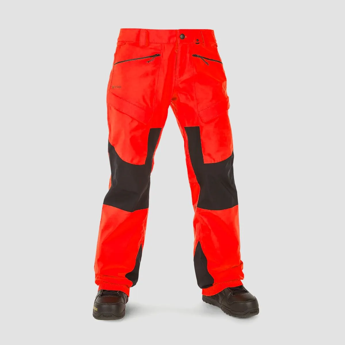 Volcom V.Co At Stretch Gore-Tex Snow Pants Orange Shock - Womens