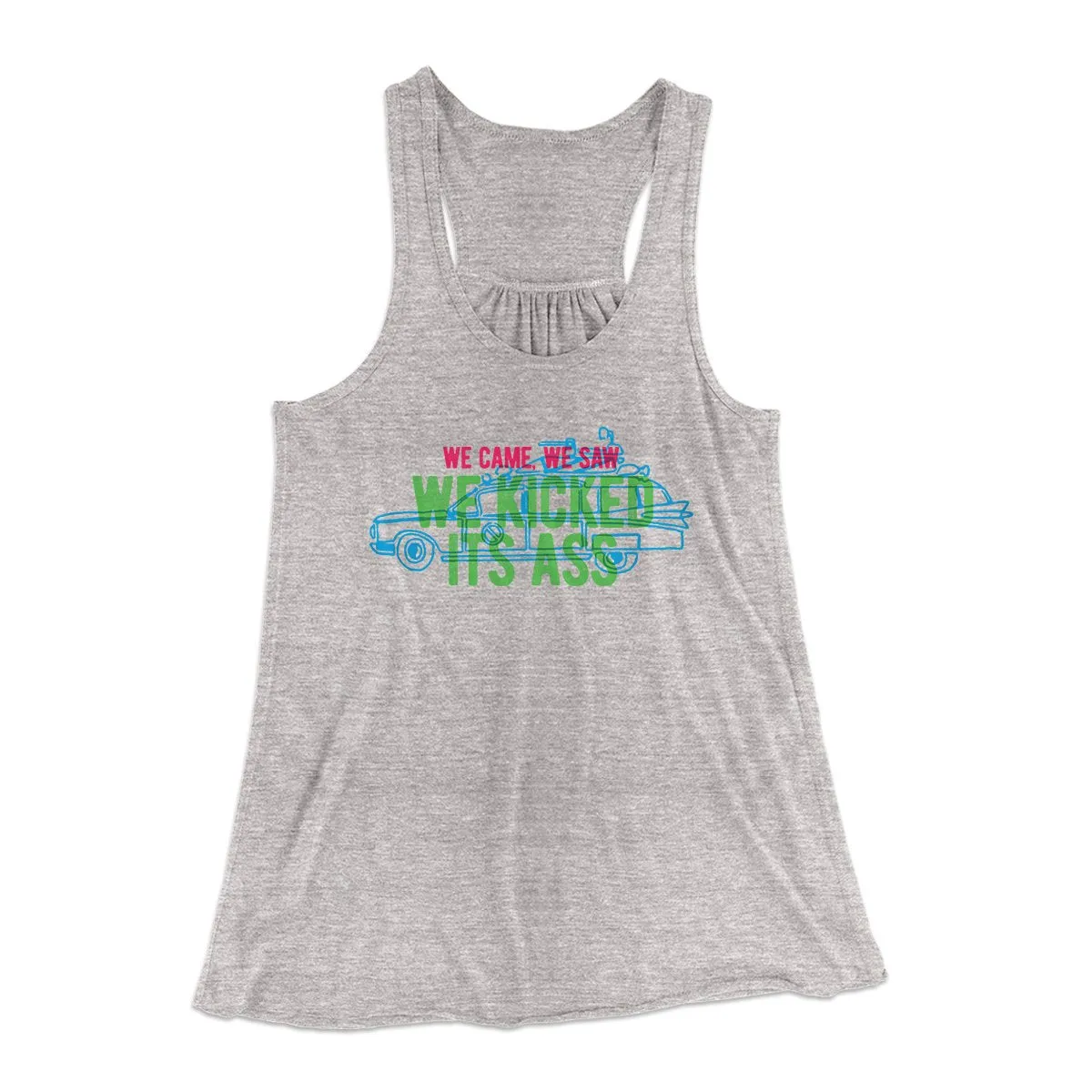 We Came, We Saw, We Kicked Its Ass Women's Flowey Tank Top