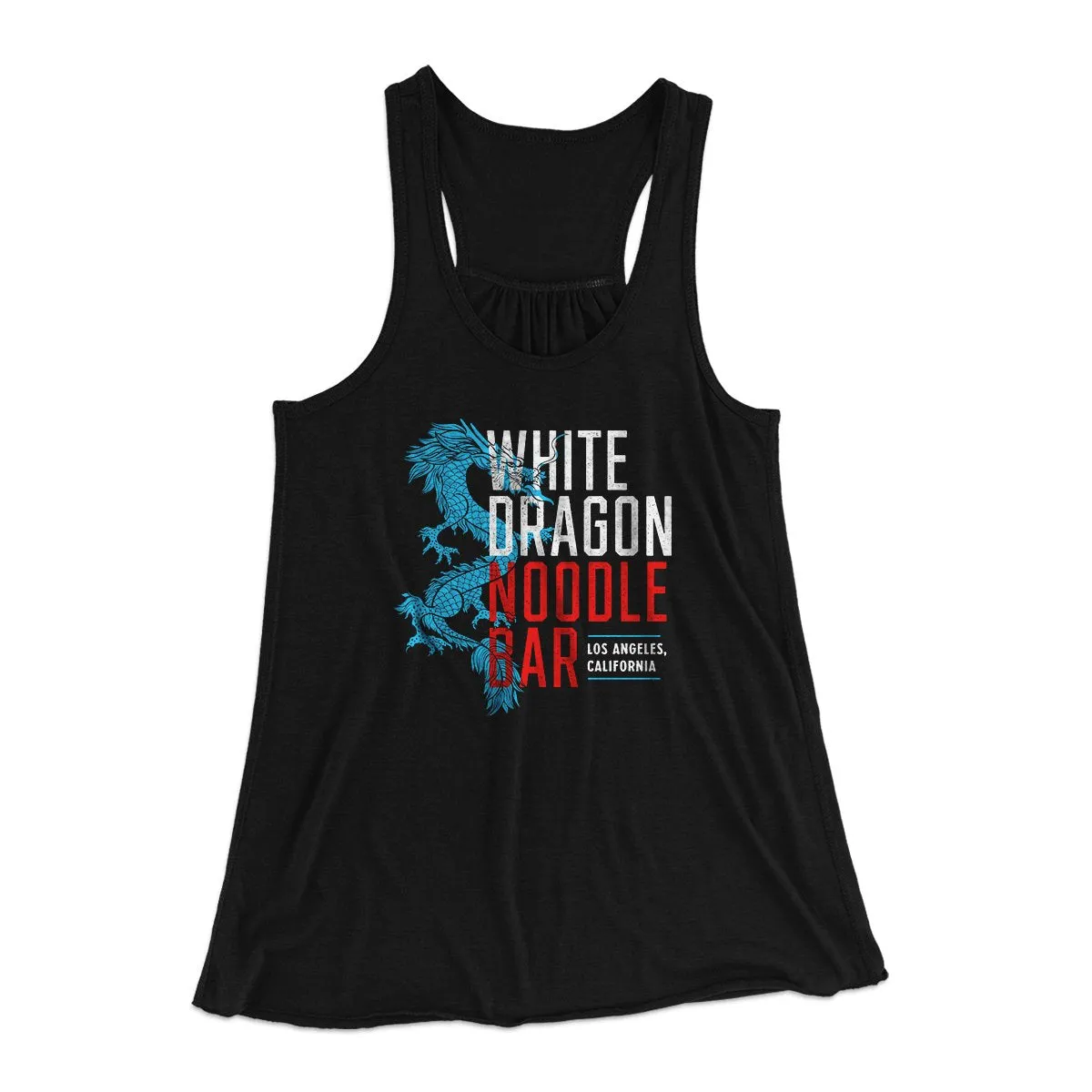 White Dragon Noodle Bar Women's Flowey Tank Top