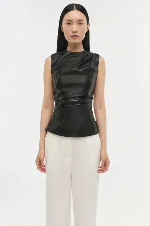 Wynter Sl Draped Top
