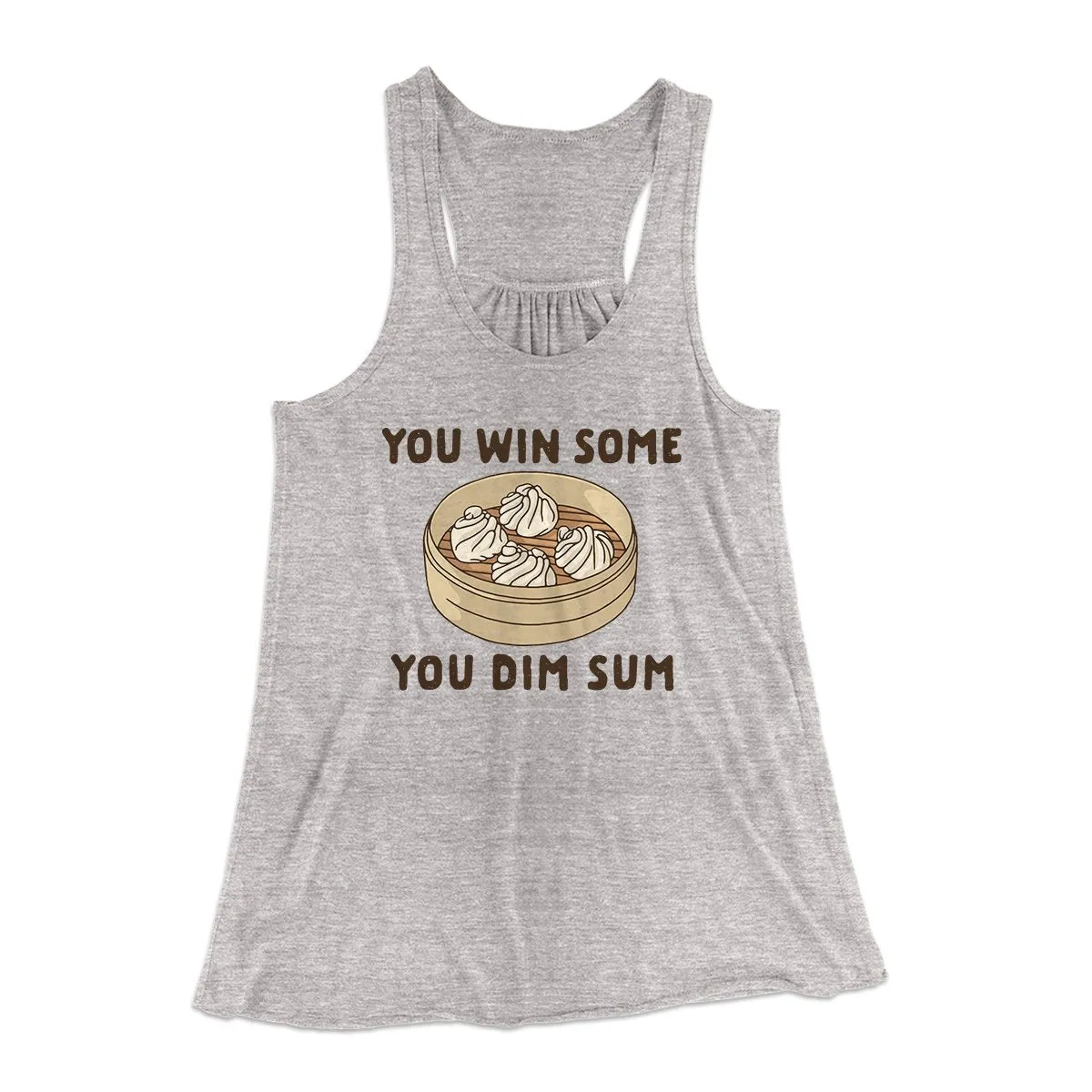 You Win Some, You Dim Sum Women's Flowey Tank Top