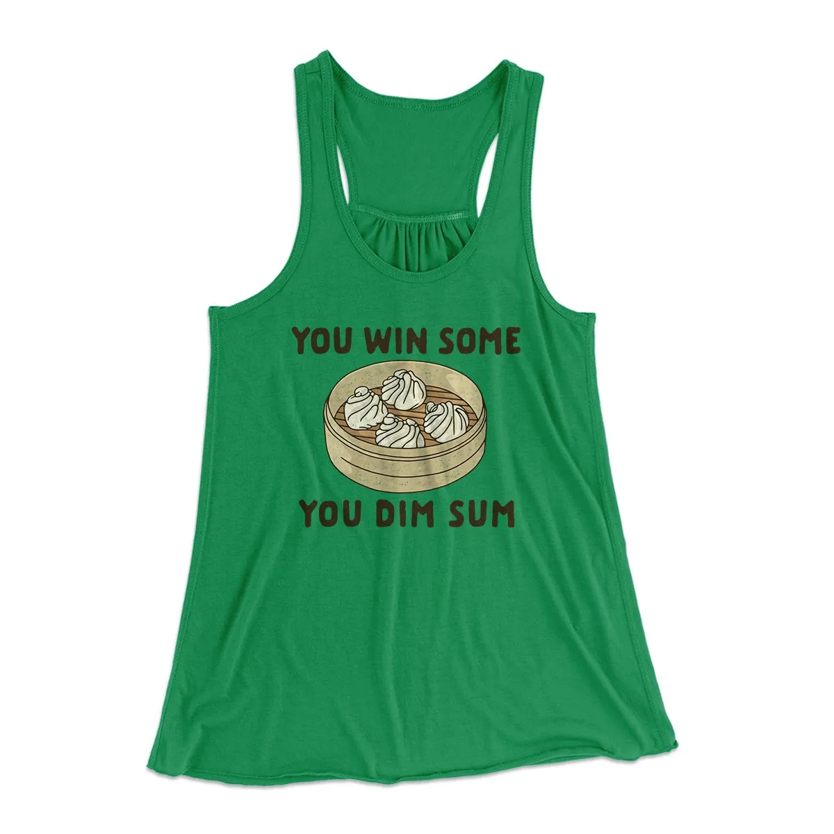 You Win Some, You Dim Sum Women's Flowey Tank Top